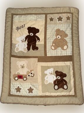 Teddy Bear Baby Blanket